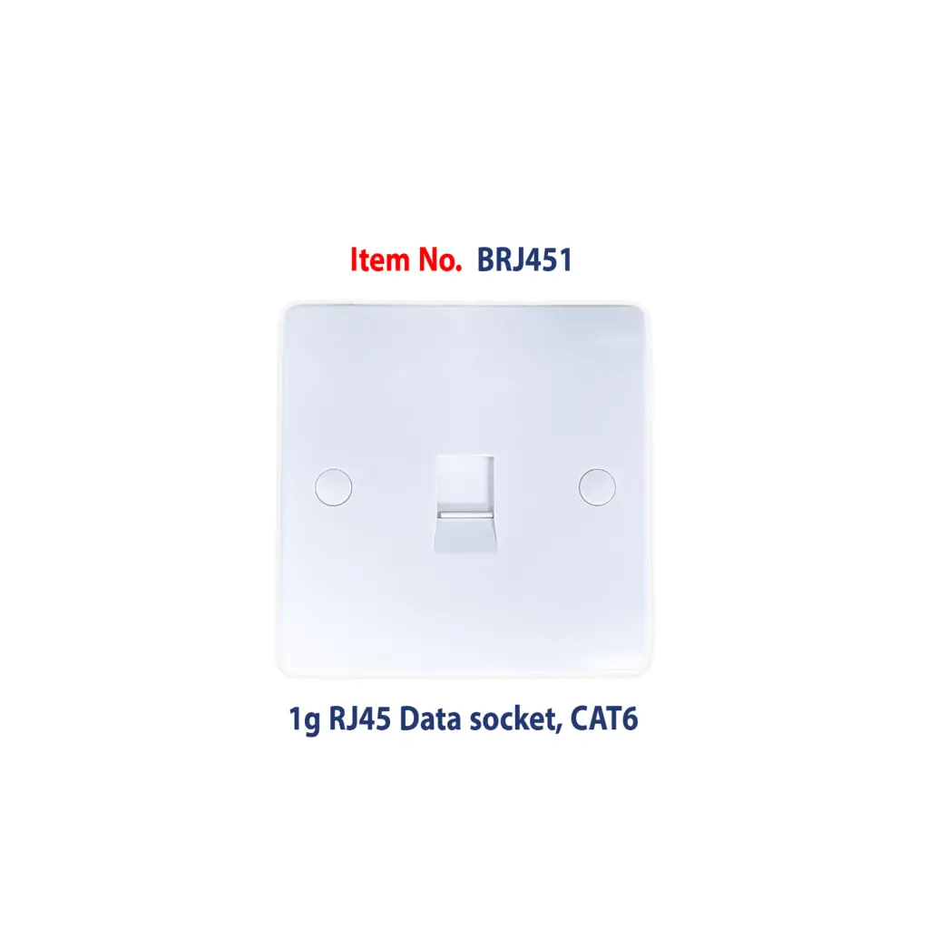 Brightex,1g RJ45 Data socket, CAT6