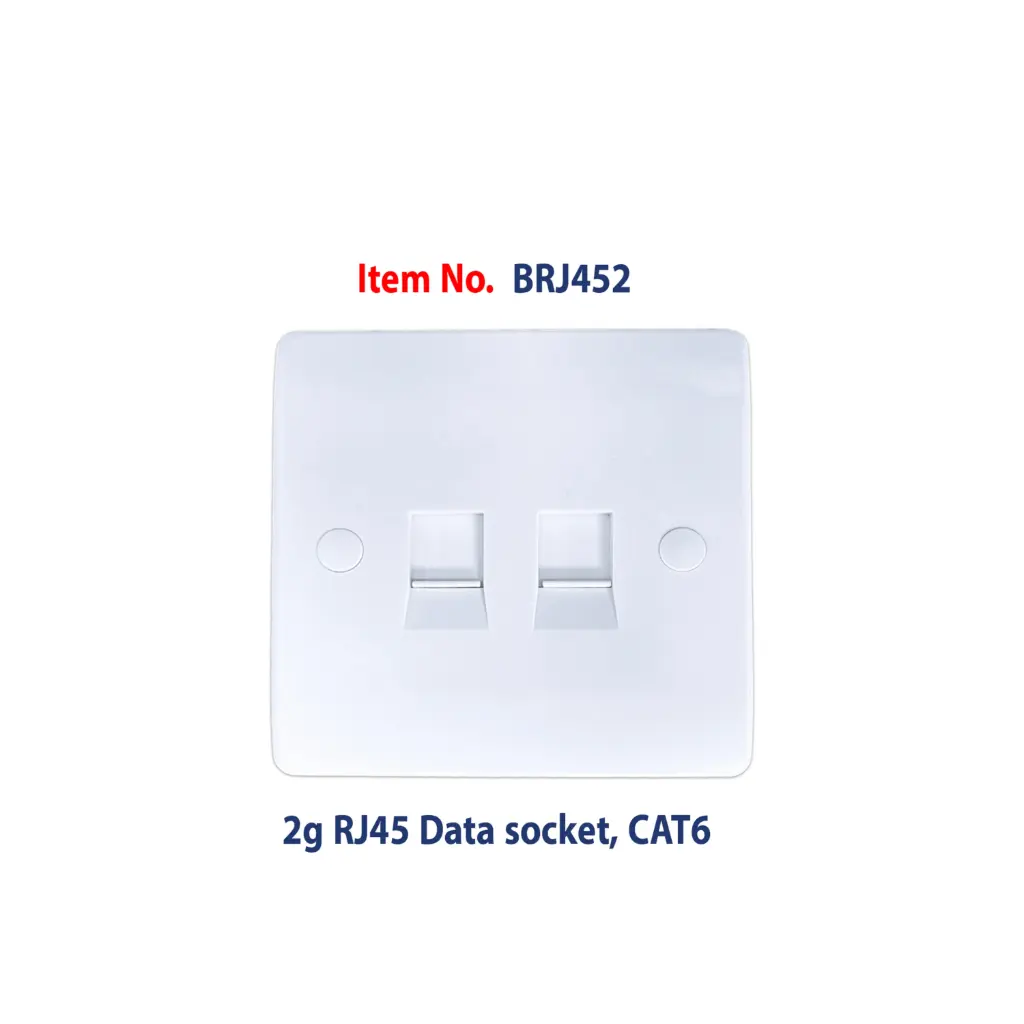 Brightex,2g RJ45 Data socket, CAT6