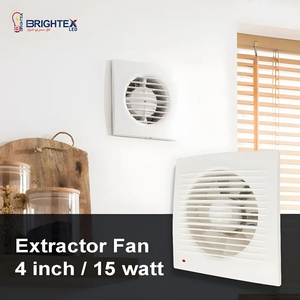 BRIGHTEX Exhausting Fan 4inch with timer 