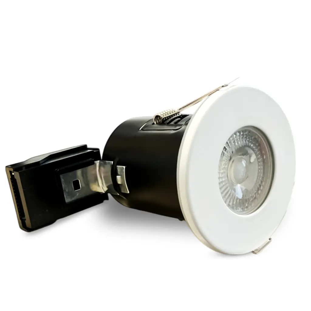 BRIGHTEX GU10 Holder downlight IP65 White frame 