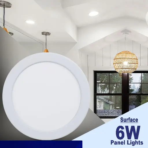 [BRPL6700  ] BRIGHTEX LED Panel  6W-4inch Round - Recessed 6500k