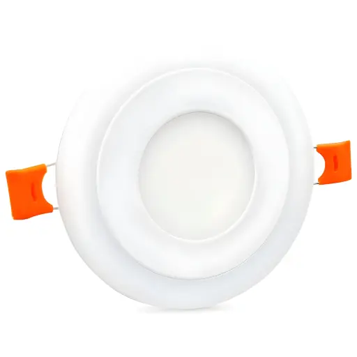 [BDCPL6500B3-3] BRIGHTEX LED Panel  Round Panel 3+3W - 3" - 7000K + BLUE