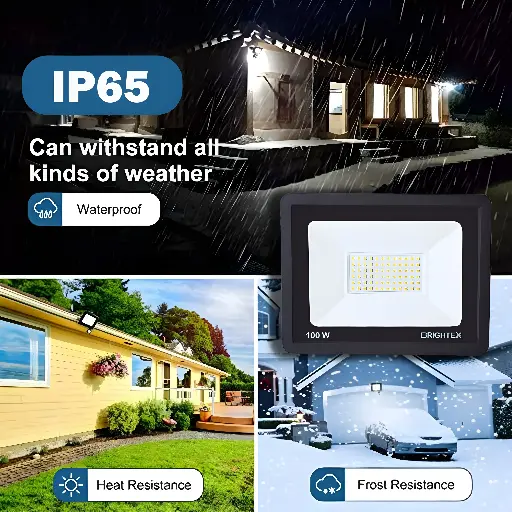 [BBFL1007000300] 100WLED Floodlights – without sensor- Cool White7000K