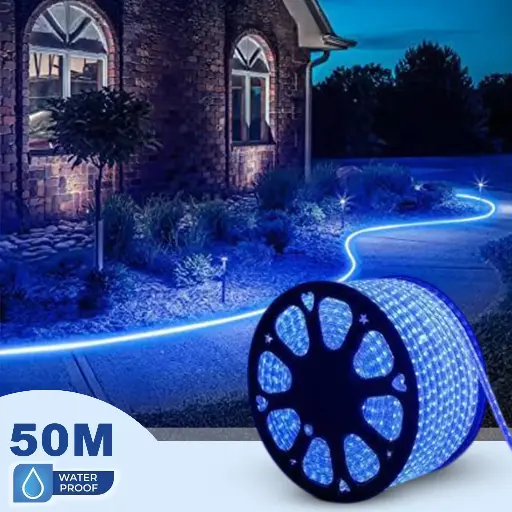 [BSL50M60L5BLUE] BRIGHTEX LED Strip Light 50m - IP65 Monocolour Blue