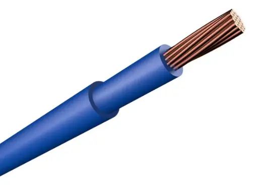 [6181Y-19S-25-BLU-100] 6181Y 19-strand PVC 25mm BLUE/BLUE 100m